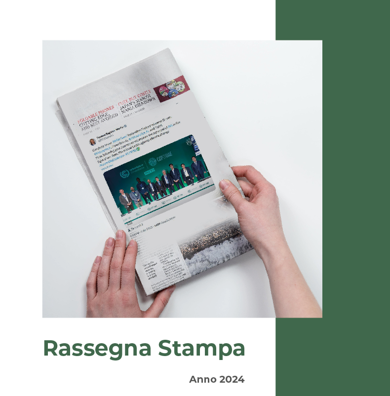 Copertina rassegna stampa